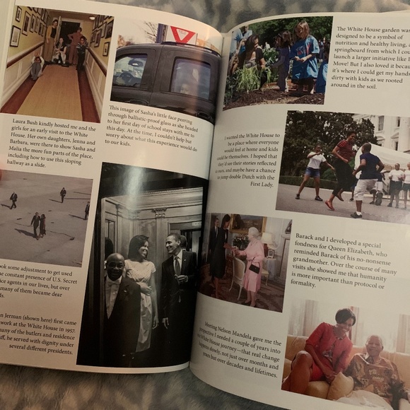 📚 NEW Becoming Michelle Obama Hardback Book Autobiography Memoir Pictures - Picture 6 of 16